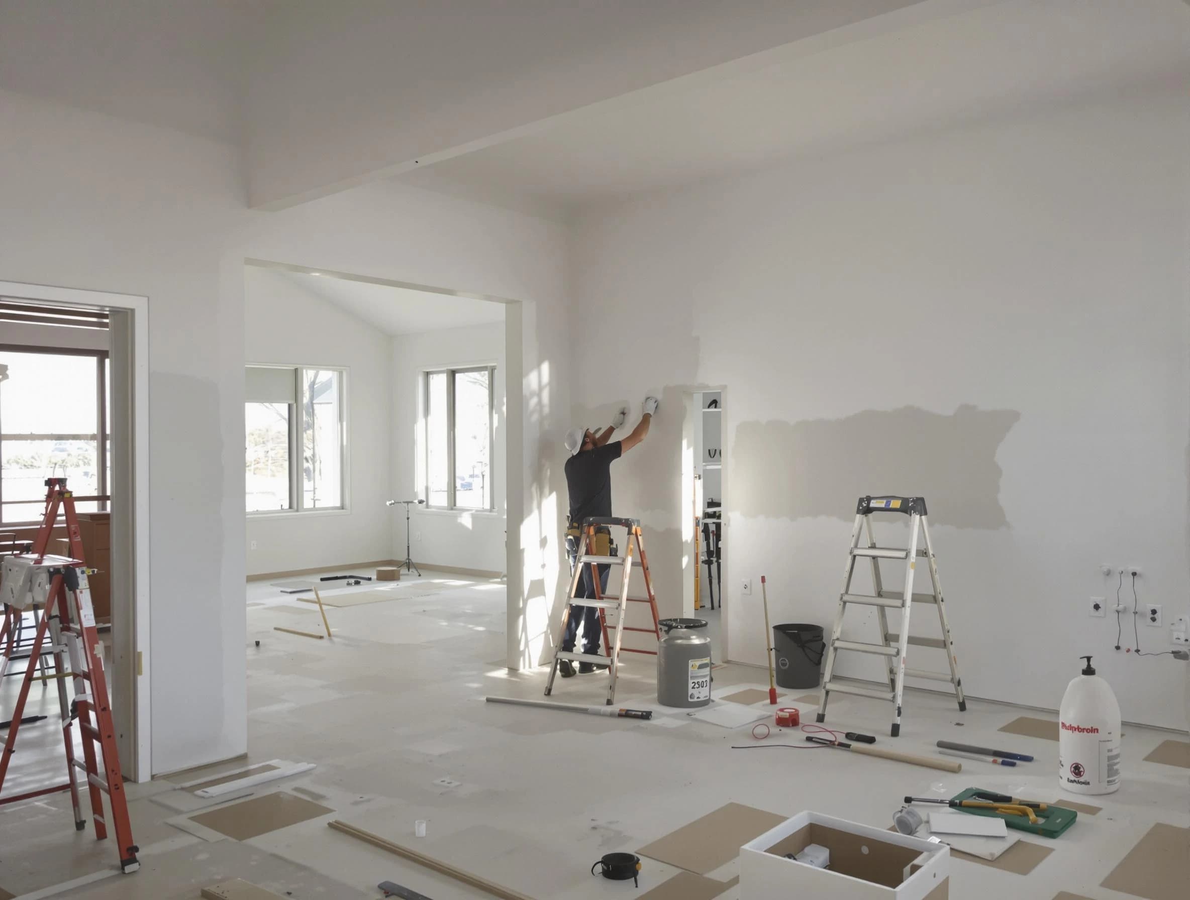 Detailed drywall installation with Strongsville House Painters in Strongsville