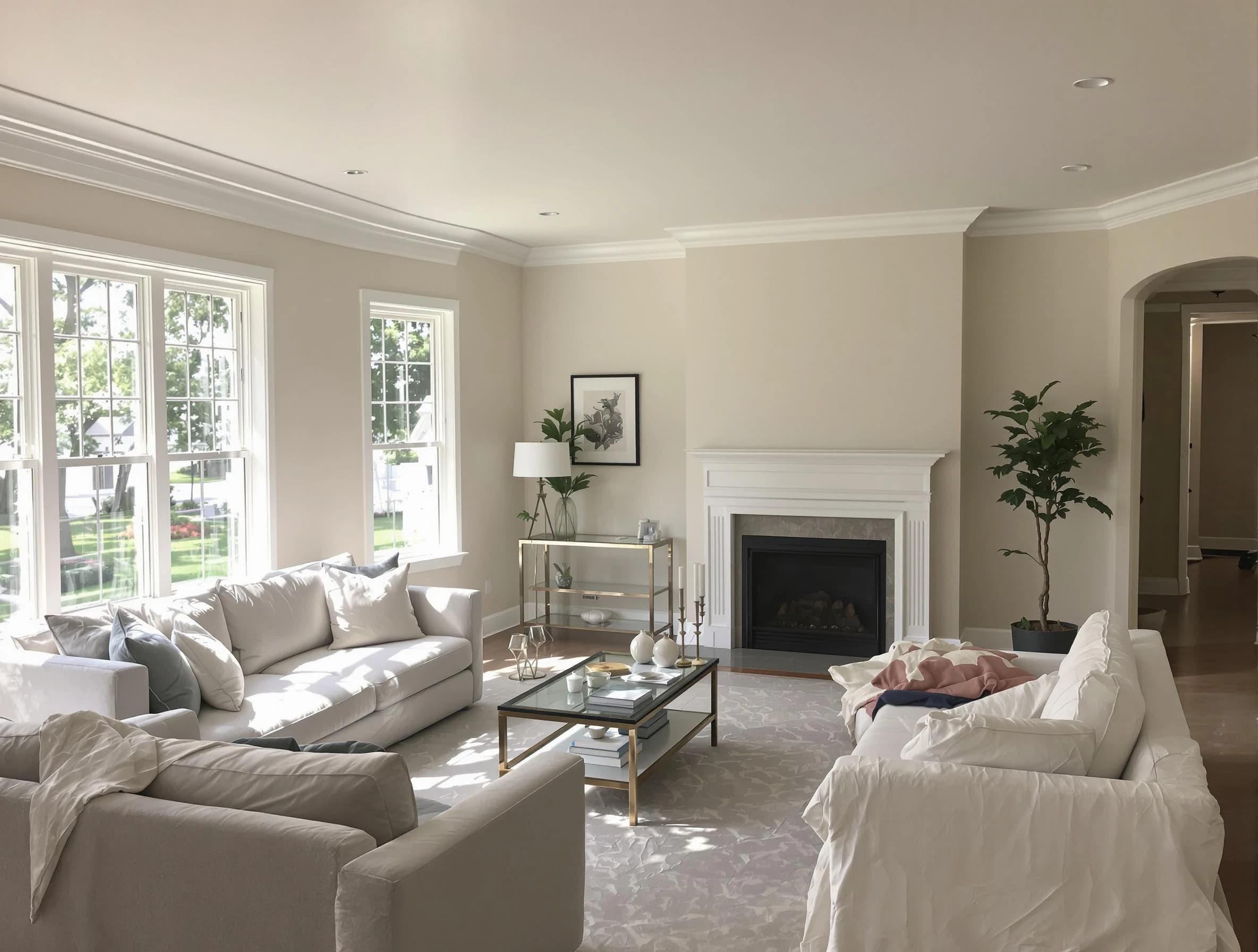 Interior painting by Strongsville House Painters experts in Strongsville, OH